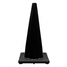 28" Black Valet Cone Black Base, 7 lb