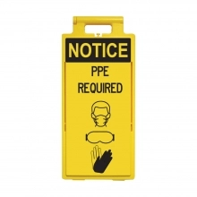 Lamba Floor Stand - Notice PPE Required