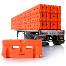 Yodock Water Filled Jersey Barricades Truckload