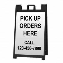 Deluxe Sign Frame - Pick Up Orders Here