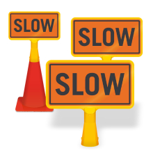 ConeBoss Sign: Slow