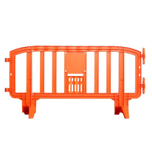 Movit Plastic Crowd Control Barricade - Orange