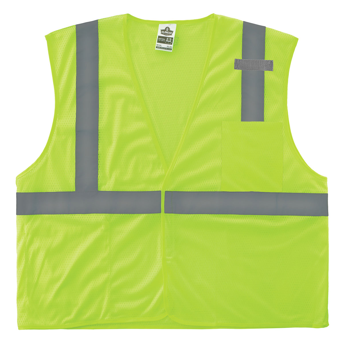 GloWear Mesh Hi-Vis Safety Vest - Type R, Class 2, Economy