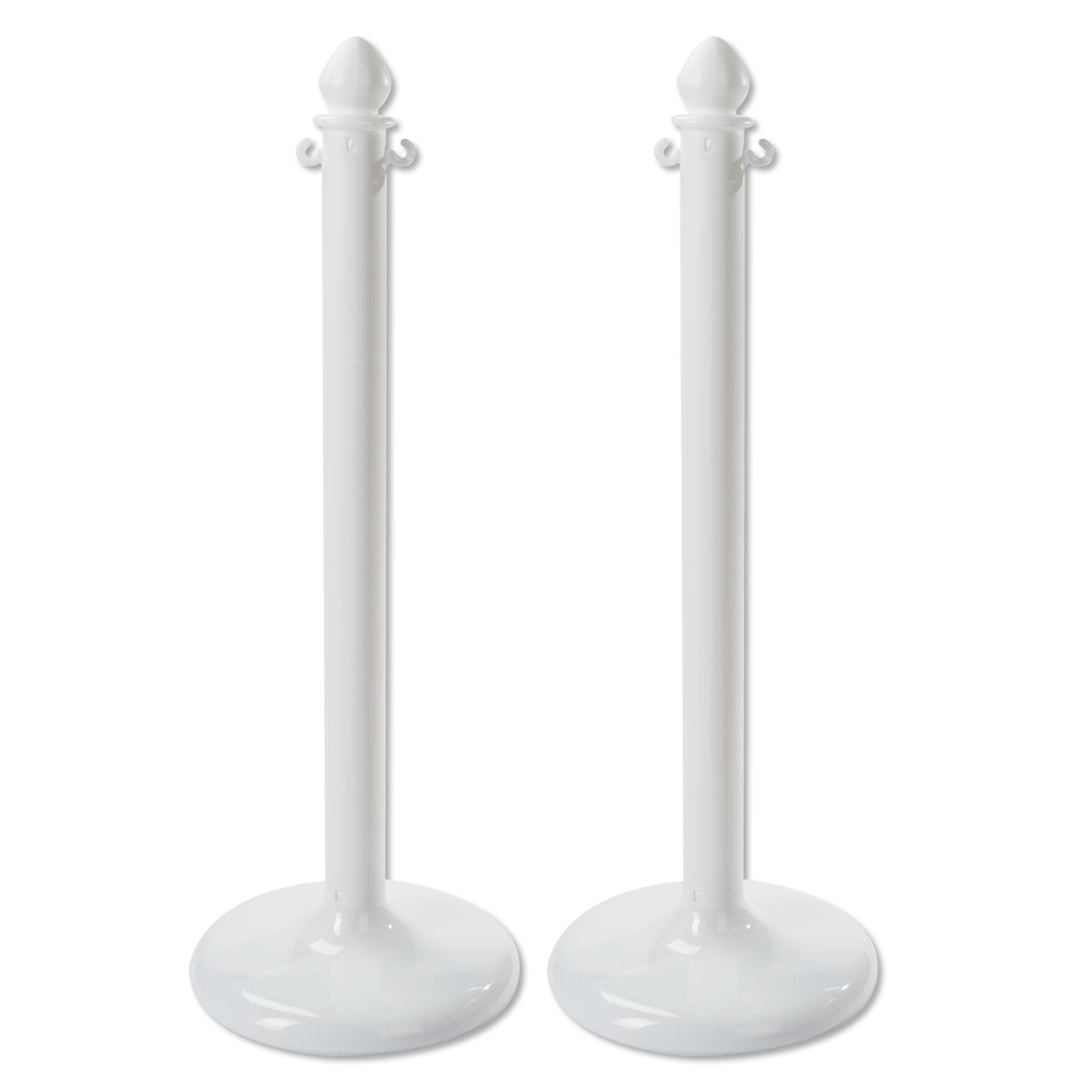 Plastic Stanchion Posts (Pack of 2)