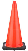 Orange Road Safety Traffic Cones