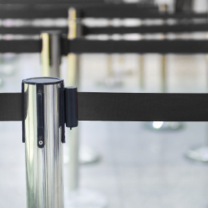 Stanchions for Event Entry queue line