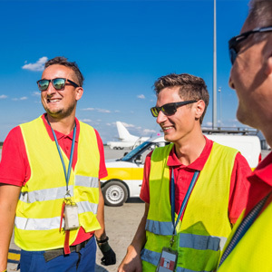 Ground handling crew