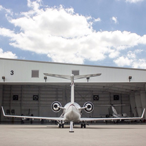 Airplane hangar equipment